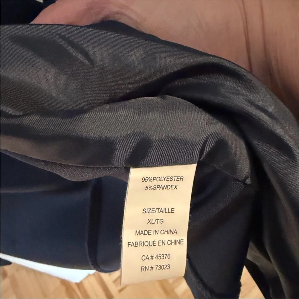 Suzy Shier Navy Blue Knit Blazer - Picture 5 of 5